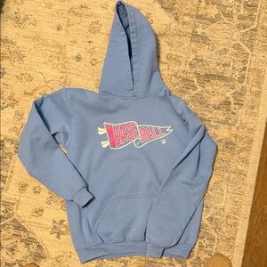 Boys Baseball 101 Blue Hoodie